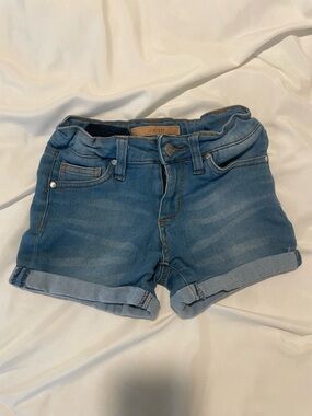 Joe’s Jeans Girls Denim Midi Shorts with Adjustable Waist - Size 7